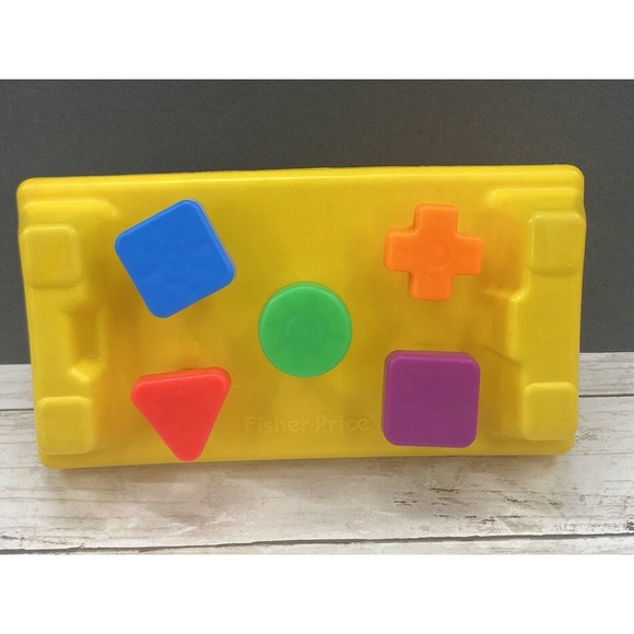 1986 Fisher Price Tap N Turn Bench Baby Toddler Developmental Toy Set NO HAMMER - Picture 9 of 10